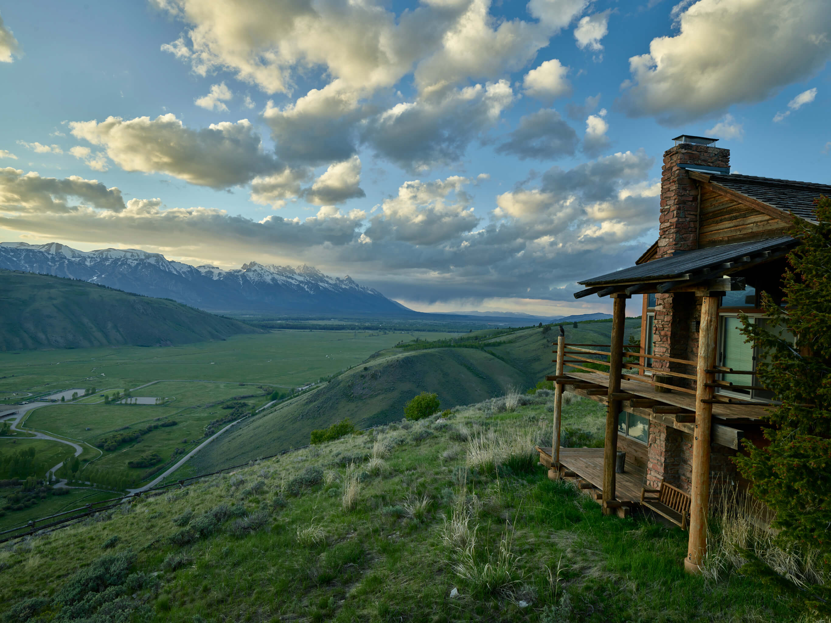 Teton Mountain view