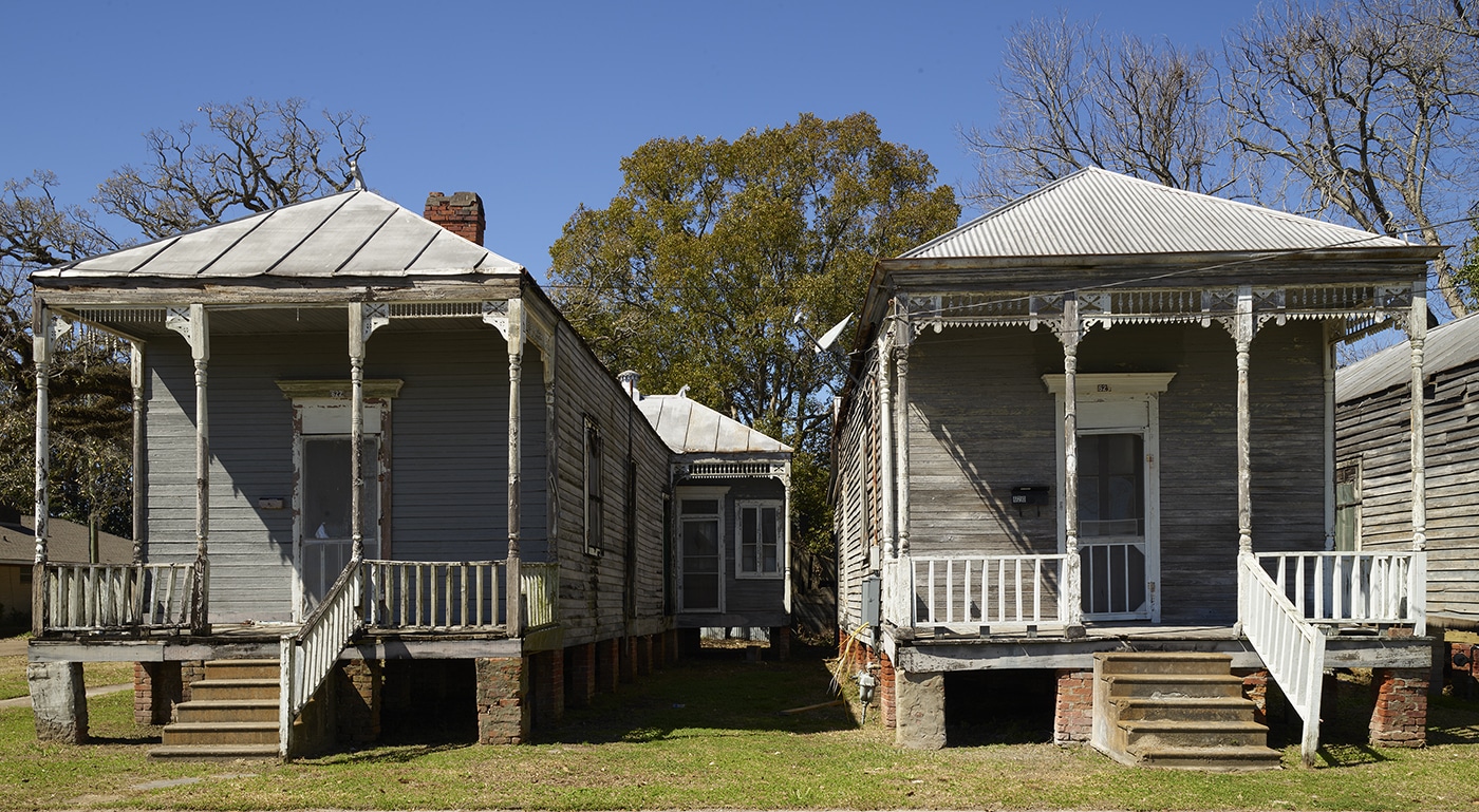 Shotgun House in New Orleans, Louisiana