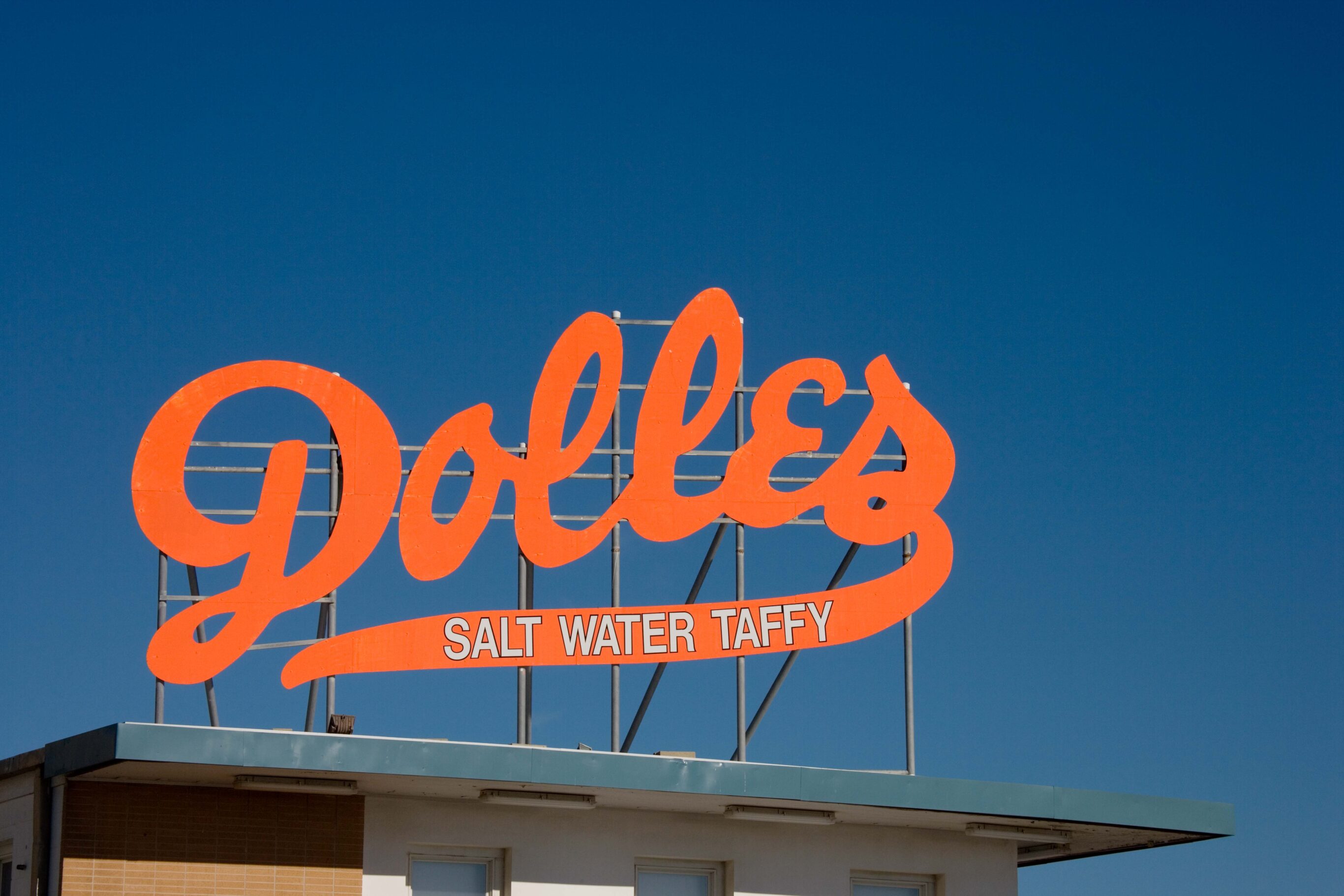 Dolles Salt Water Taffy sign