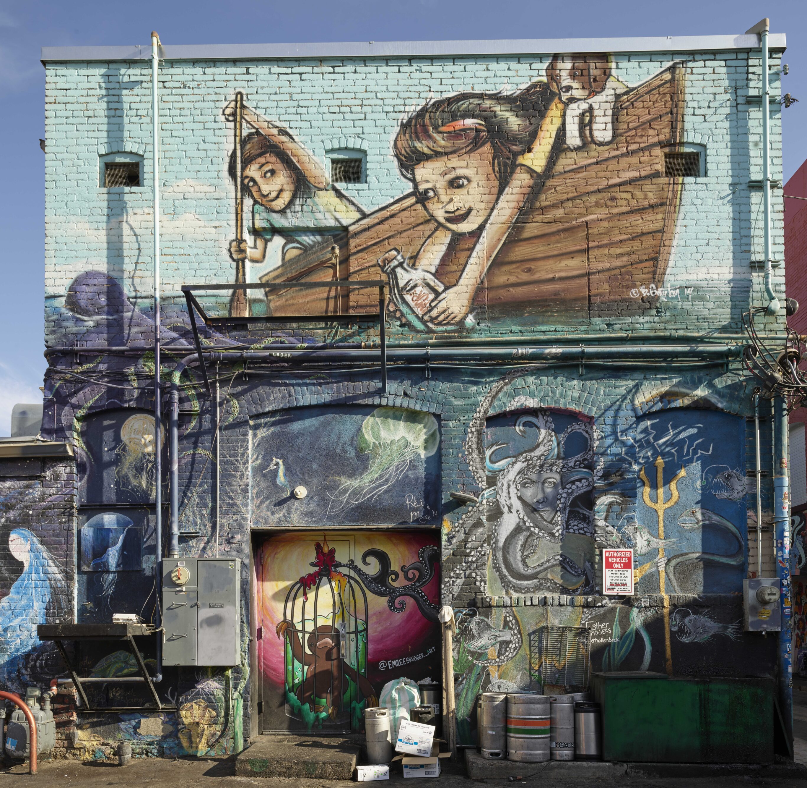 Freak Alley Art in Boise, Idaho