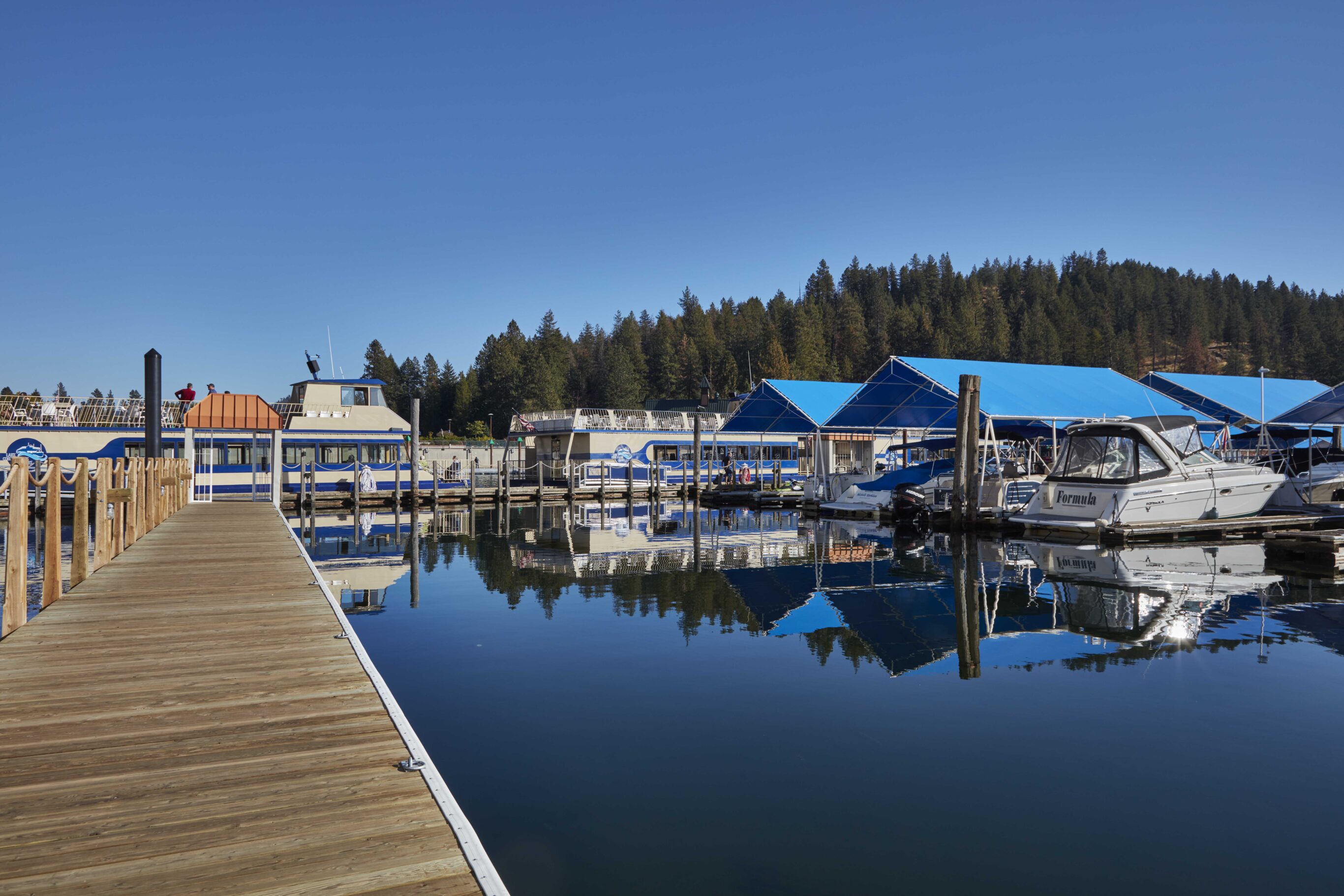 Marina in Coeur d'Alene, Idaho