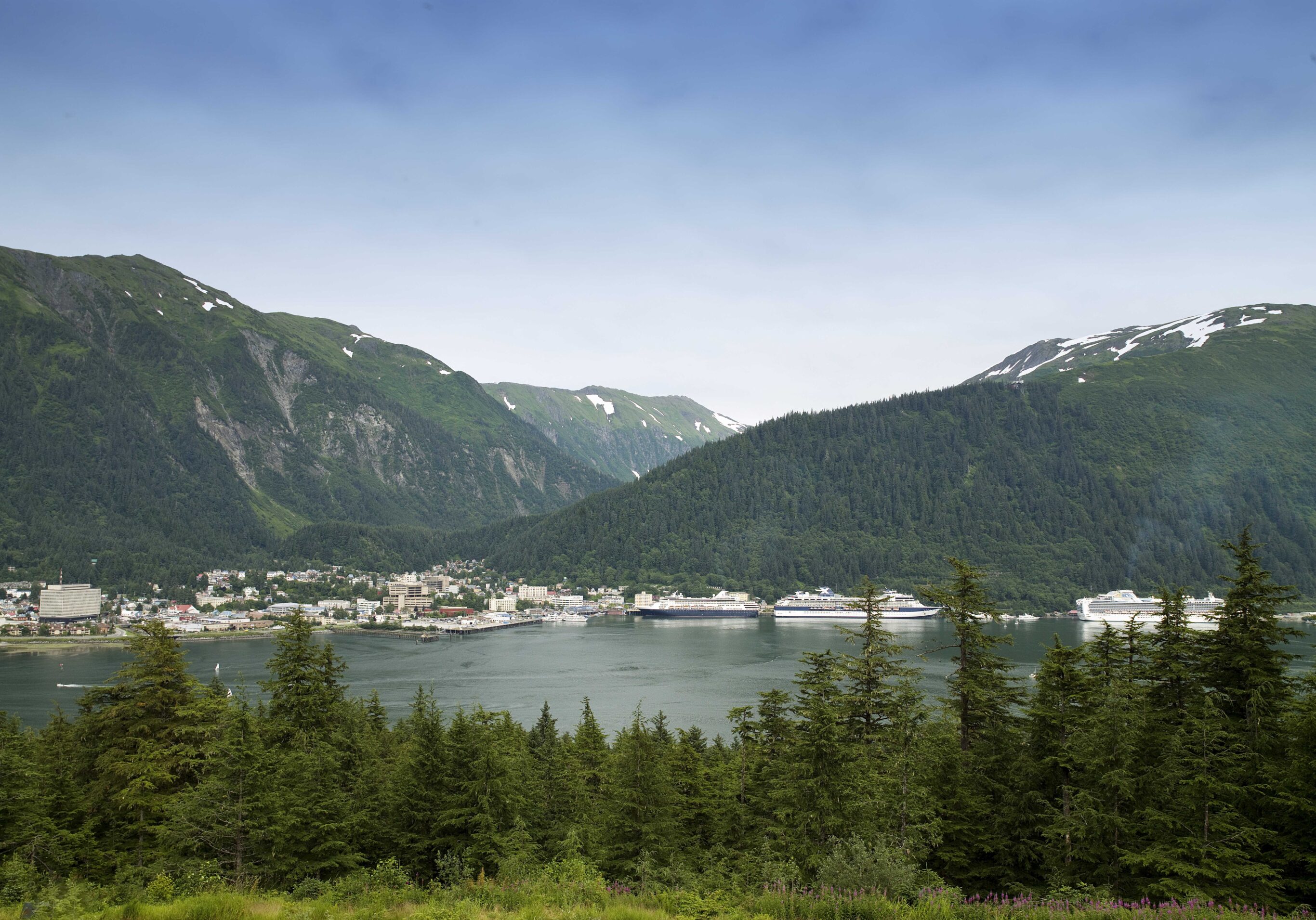 Juneau, Alaska skyline