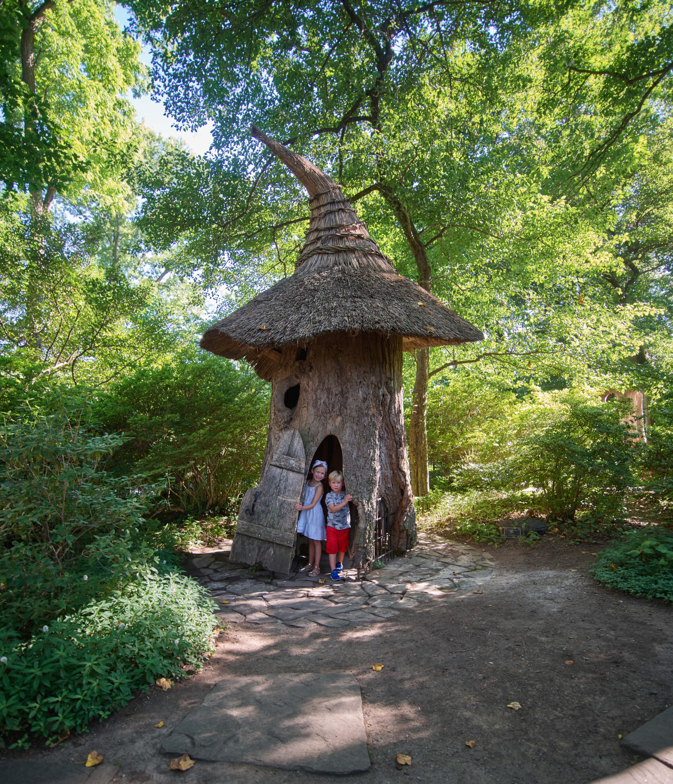 “Faerie Cottage” folly at the Winterthur Museum, Garden and Library