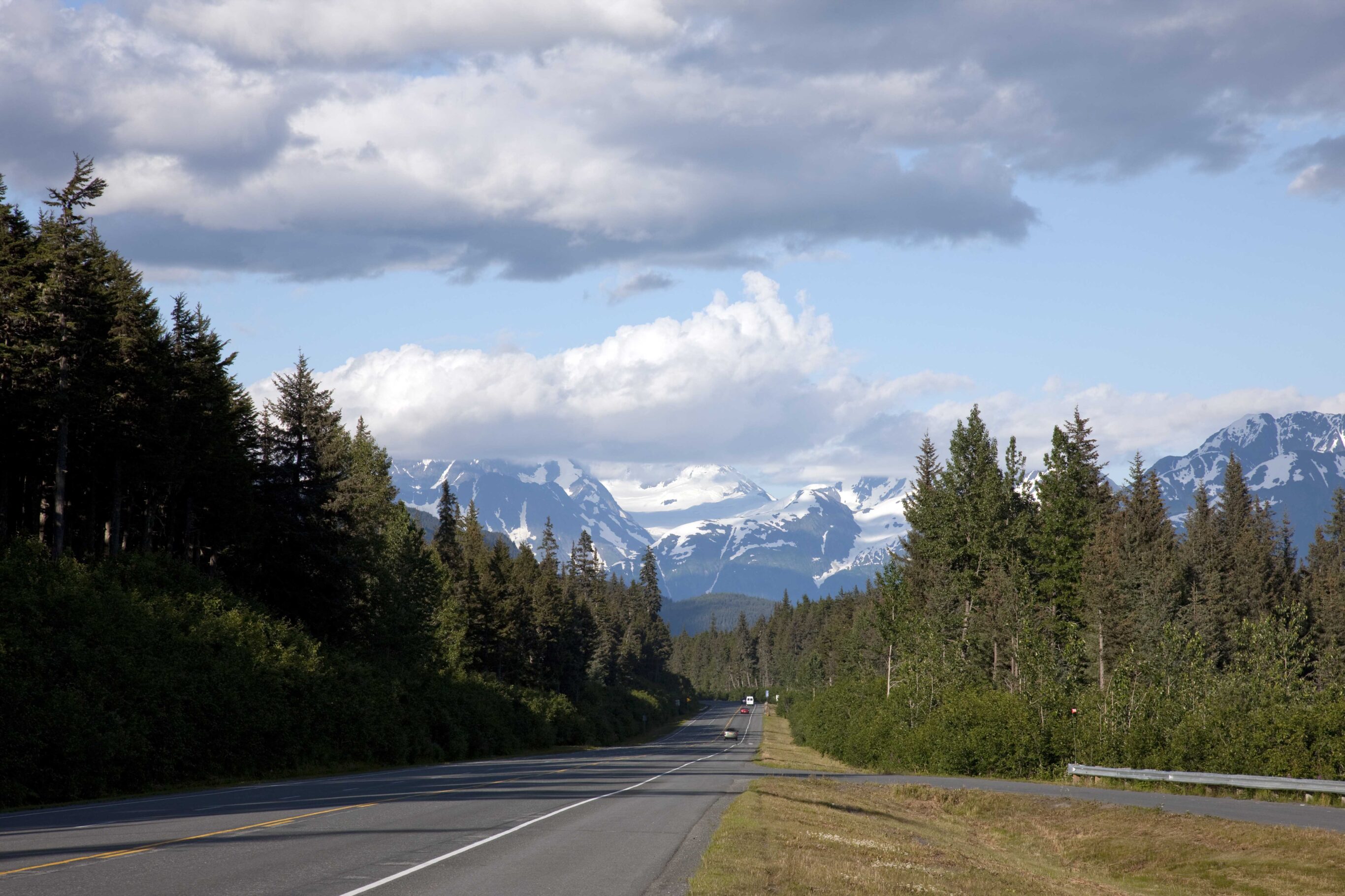 Scenic Seward Highway in the Chugach National Forest